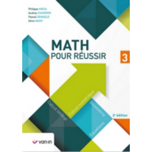 Math pour réussir 3ième - Cahier